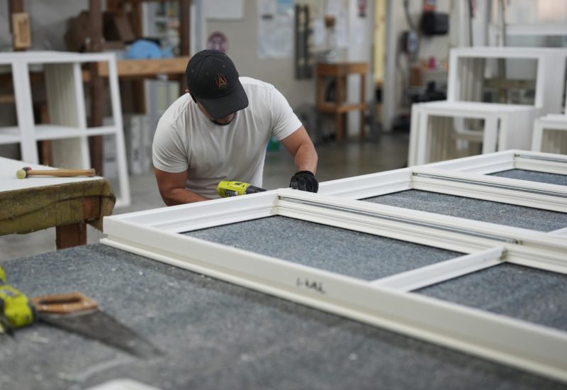 Vinyl window production and delivery support for Atlanta contractors
